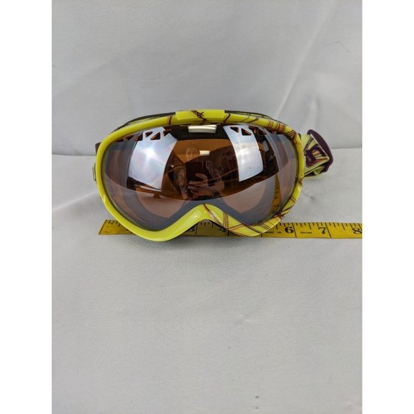anon Accessories Anon Ski Goggles Orange Tint Burton Yellow Frame